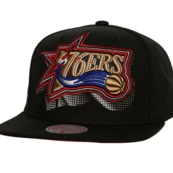 Headwear Mitchell & Ness -Big Face 7.0 Snapback Hwc Philadelphia 76Ers