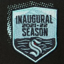 Headwear Mitchell & Ness -Big Face 7.0 Snapback Seattle Kraken