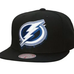 Headwear Mitchell & Ness -Big Face 7.0 Snapback Tampa Bay Lightning