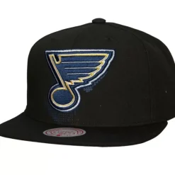 Headwear Mitchell & Ness -Big Face 7.0 Snapback Vntg St. Louis Blues