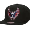 Headwear Mitchell & Ness -Big Face 7.0 Snapback Vntg Washington Capitals