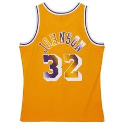 Jerseys Mitchell & Ness -Big Face 7.0 Swingman Jersey Los Angeles Lakers 1984-85 Magic Johnson
