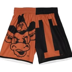 Apparel Mitchell & Ness Shorts-Big Face Fashion Shorts 5.0 University Of Texas At Austin