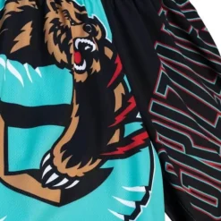 Apparel Mitchell & Ness Shorts-Big Face Fashion Shorts 5.0 Vancouver Grizzlies