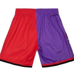 Apparel Mitchell & Ness Shorts-Big Face Fashion Shorts 5.0 Toronto Raptors