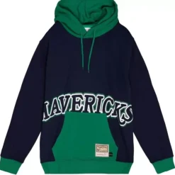 Apparel Mitchell & Ness Hoodies & Sweatshirts-Big Face Hoodie 5.0 Dallas Mavericks