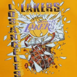 Apparel Mitchell & Ness Hoodies & Sweatshirts-Big Face Hoodie 6.0 Los Angeles Lakers