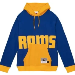 Apparel Mitchell & Ness Hoodies & Sweatshirts-Big Face Hoody 5.0 Los Angeles Rams