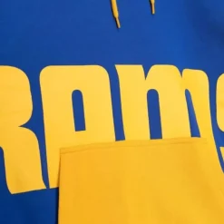 Apparel Mitchell & Ness Hoodies & Sweatshirts-Big Face Hoody 5.0 Los Angeles Rams