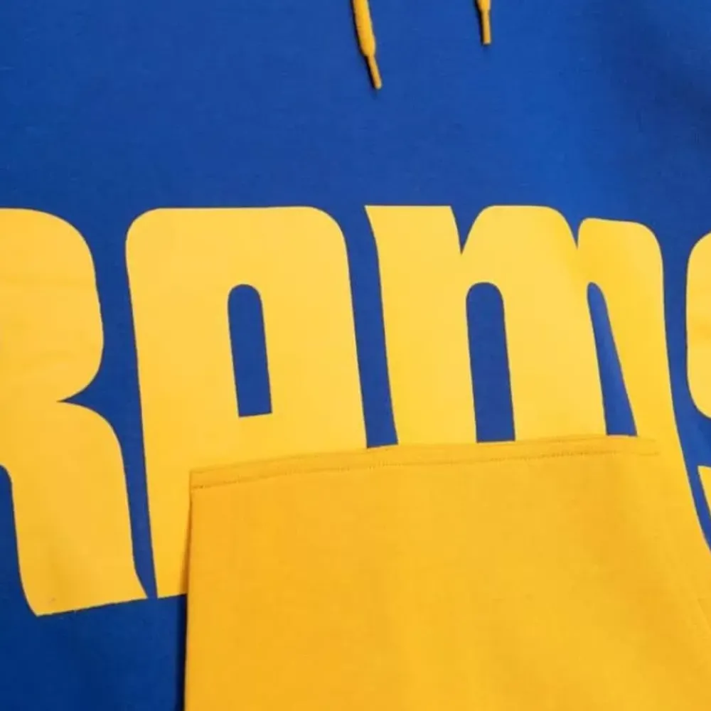 Apparel Mitchell & Ness Hoodies & Sweatshirts-Big Face Hoody 5.0 Los Angeles Rams