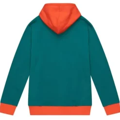Apparel Mitchell & Ness Hoodies & Sweatshirts-Big Face Hoody 5.0 Miami Dolphins