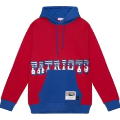 Apparel Mitchell & Ness Hoodies & Sweatshirts-Big Face Hoody 5.0 New England Patriots
