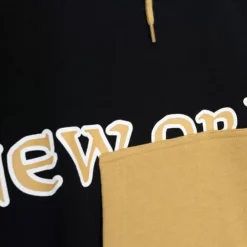 Apparel Mitchell & Ness Hoodies & Sweatshirts-Big Face Hoody 5.0 New Orleans Saints