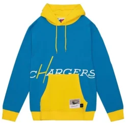 Apparel Mitchell & Ness Hoodies & Sweatshirts-Big Face Hoody 5.0 San Diego Chargers