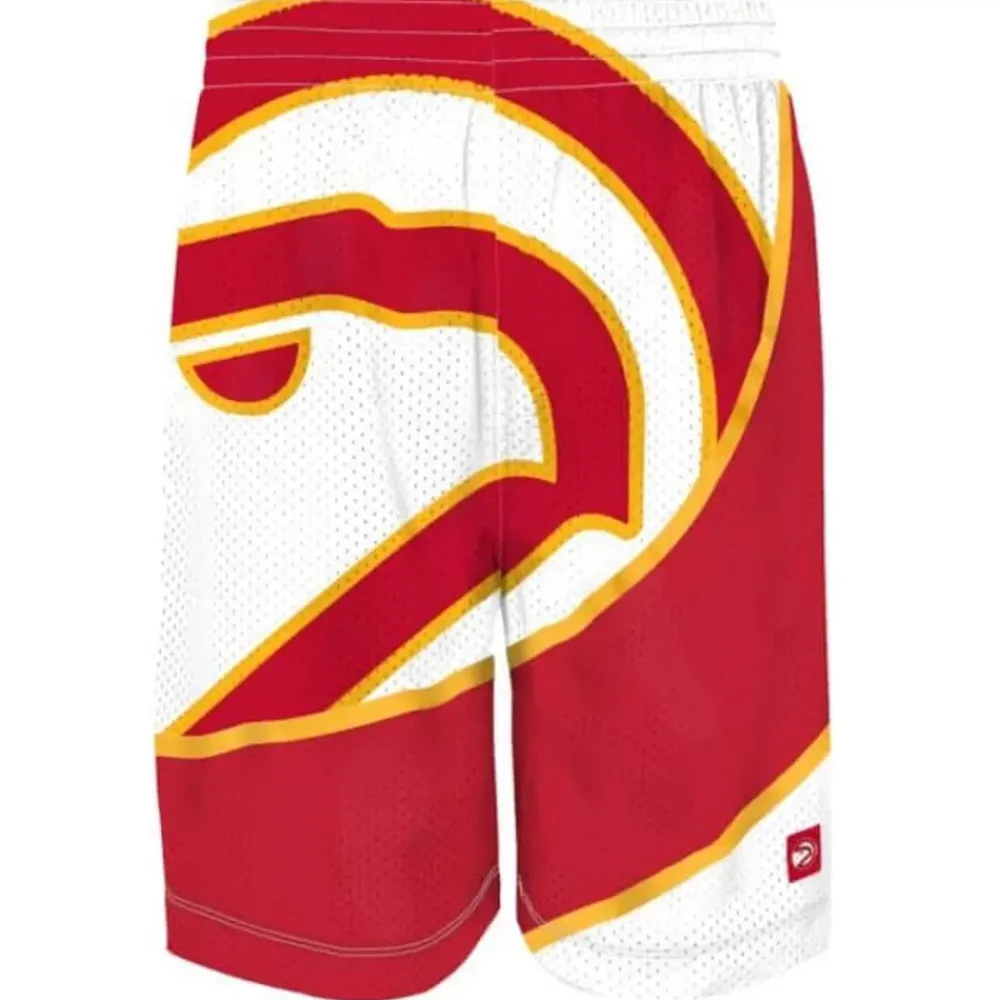 Apparel Mitchell & Ness Shorts-Big Face Shorts Atlanta Hawks