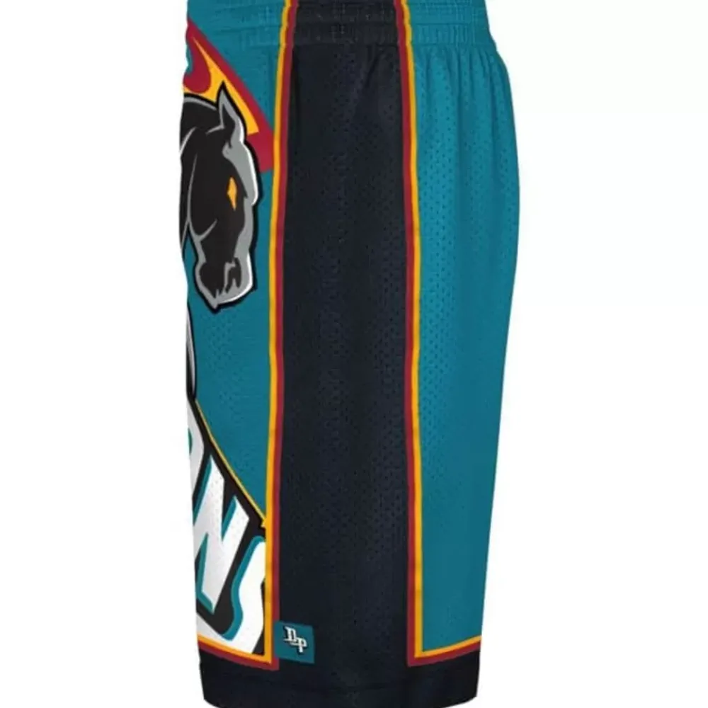 Apparel Mitchell & Ness Shorts-Big Face Shorts Detroit Pistons