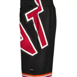 Apparel Mitchell & Ness Shorts-Big Face Shorts Miami Heat