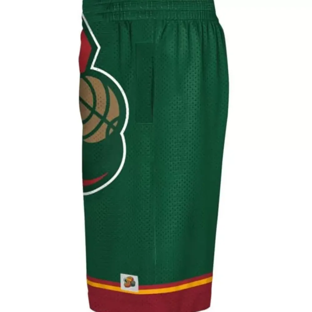 Apparel Mitchell & Ness Shorts-Big Face Shorts Seattle Supersonics