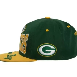 Headwear Mitchell & Ness -Bill Script Snapback Green Bay Packers