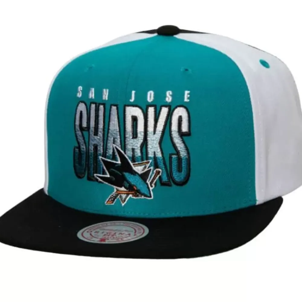 Headwear Mitchell & Ness -Billboard 2 Snapback San Jose Sharks