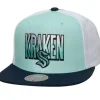Headwear Mitchell & Ness -Billboard 2 Snapback Seattle Kraken