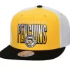 Headwear Mitchell & Ness -Billboard 2 Snapback Vntg Pittsburgh Penguins