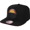 Headwear Mitchell & Ness -Black Dip Down Snapback Hwc Houston Rockets