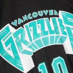 Jerseys Mitchell & Ness -Black Team Color Swingman Mike Bibby Vancouver Grizzlies 1998-99 Jersey