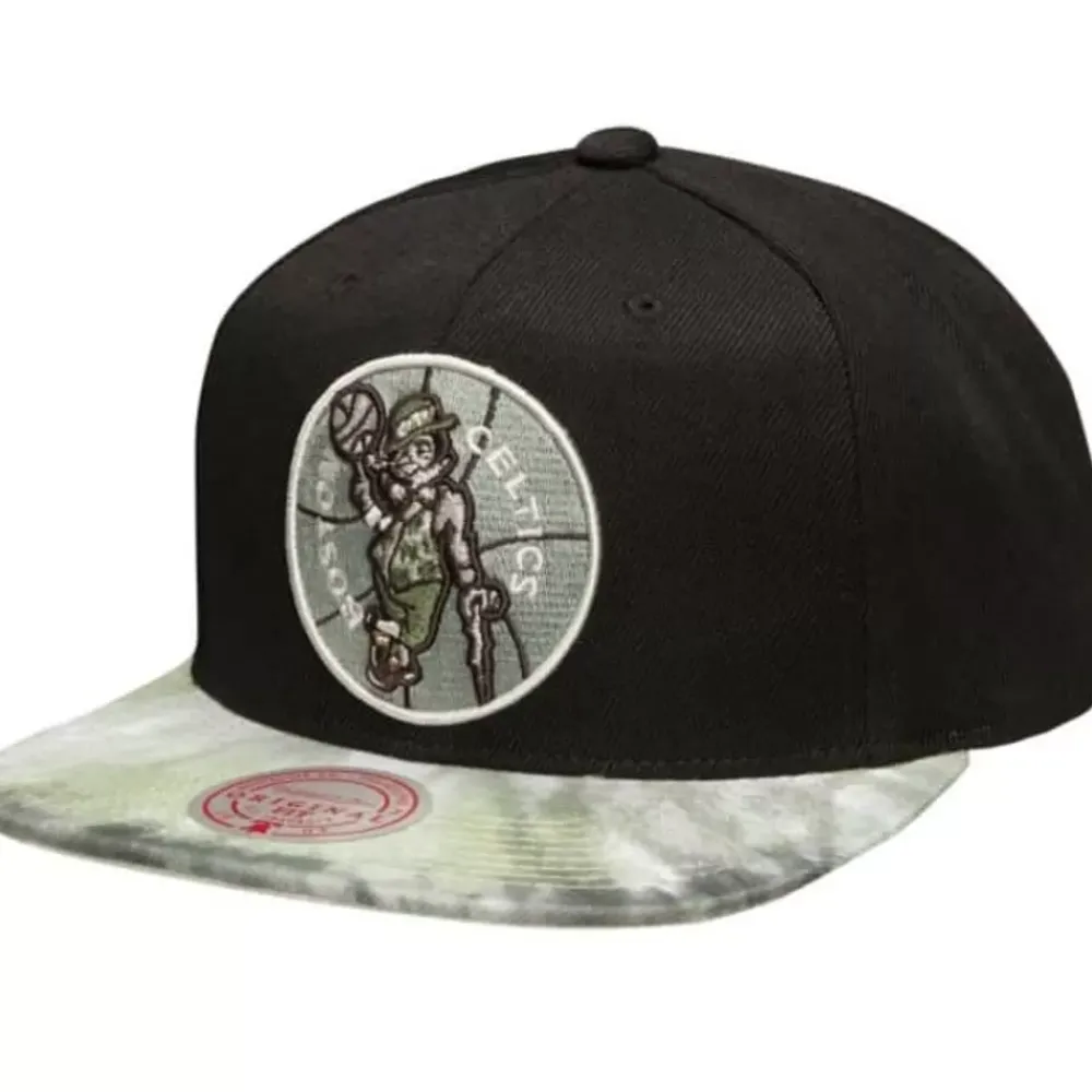 Headwear Mitchell & Ness -Blitzed Snapback Hwc Boston Celtics