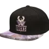 Headwear Mitchell & Ness -Blitzed Snapback Hwc Milwaukee Bucks