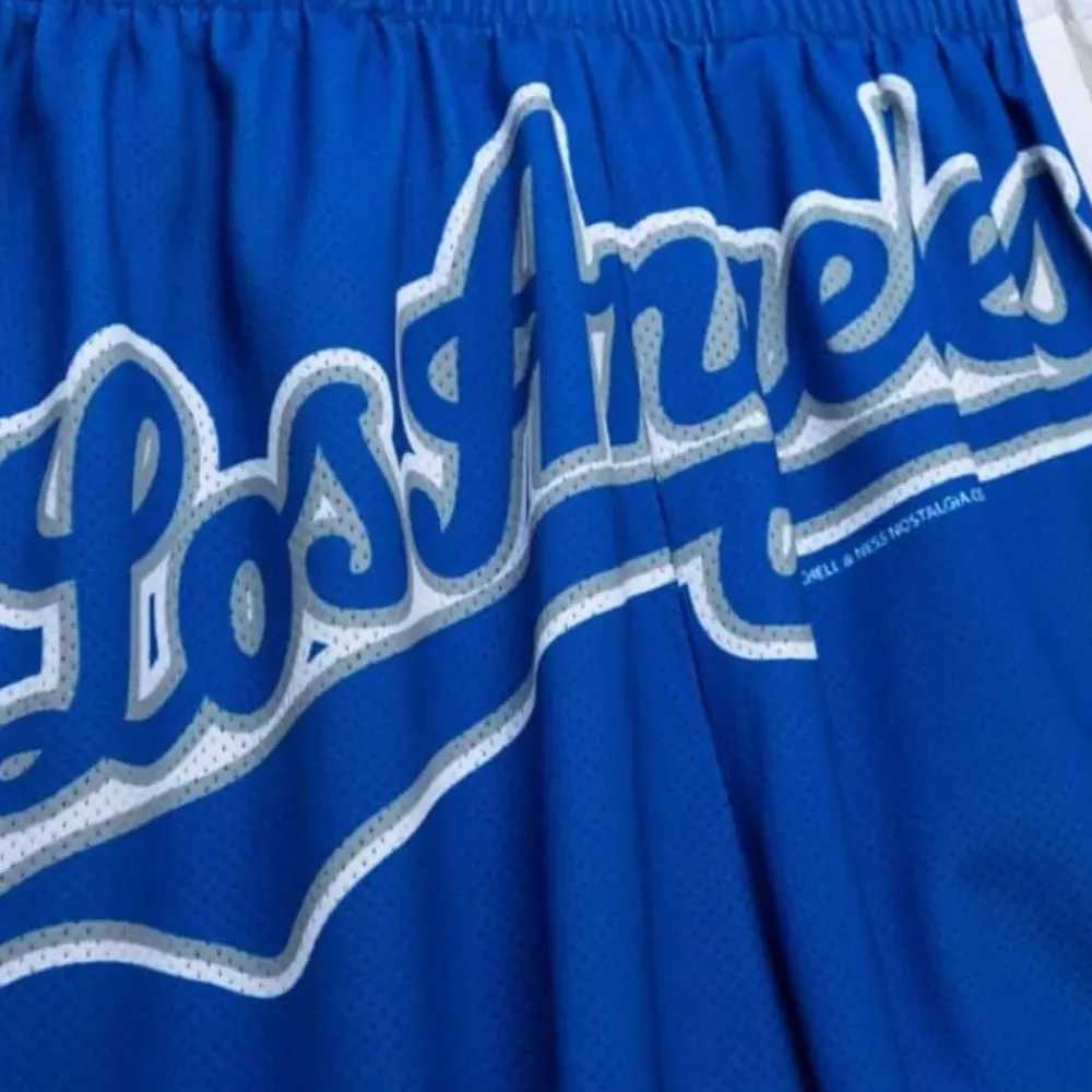 Apparel Mitchell & Ness Shorts-Blown Out Fashion Shorts Los Angeles Dodgers
