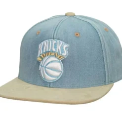 Headwear Mitchell & Ness -Blue Jean Baby Snapback Hwc New York Knicks