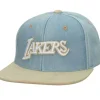 Headwear Mitchell & Ness -Blue Jean Baby Snapback Hwc Los Angeles Lakers