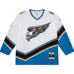 Jerseys Mitchell & Ness -Blue Line Alexander Ovechkin Washington Capitals White 2005 Jersey