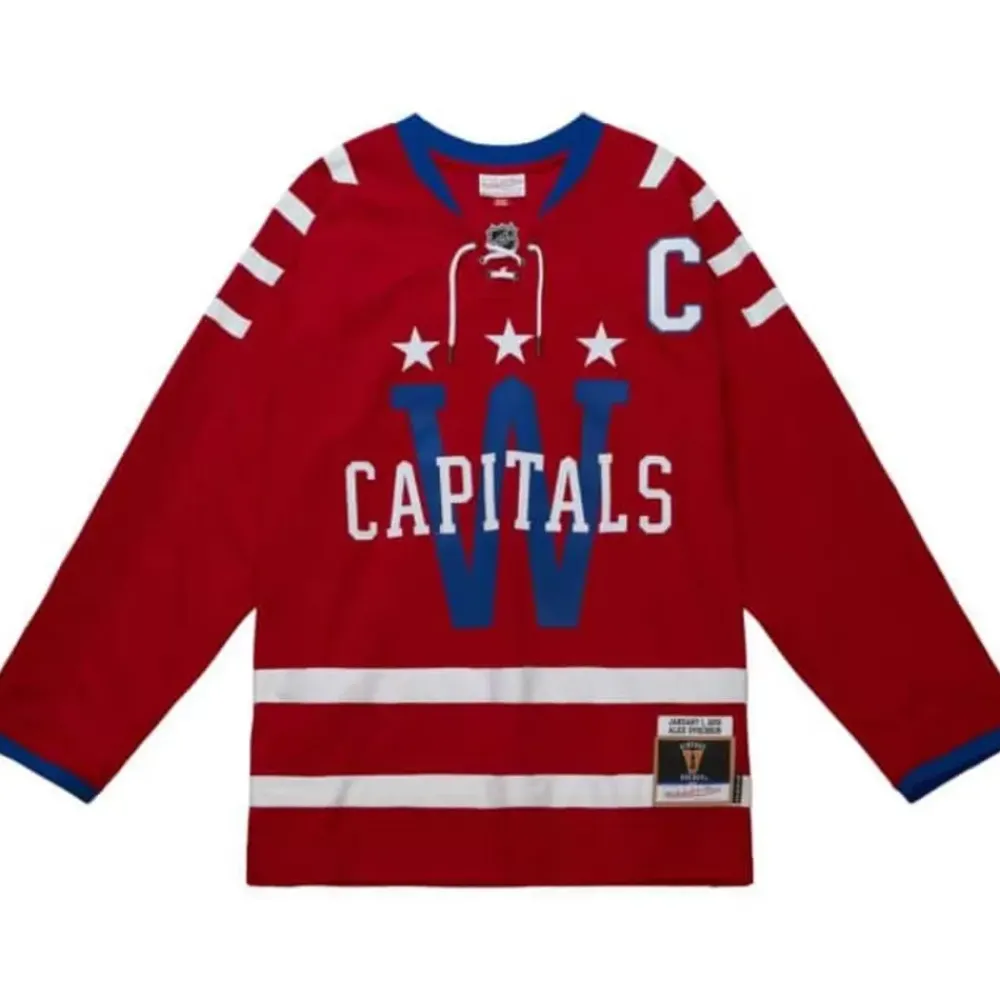 Jerseys Mitchell & Ness -Blue Line Alexander Ovechkin Washington Capitals 2015 Jersey