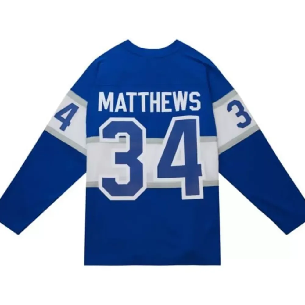 Jerseys Mitchell & Ness -Blue Line Auston Matthews Toronto Maple Leafs 2017 Jersey