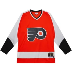 Jerseys Mitchell & Ness -Blue Line Bernie Parent Philadelphia Flyers 1974 Jersey