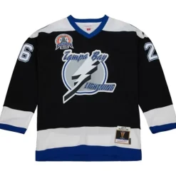 Jerseys Mitchell & Ness -Blue Line Martin St. Louis Tampa Bay Lightning Dark 2003 Jersey