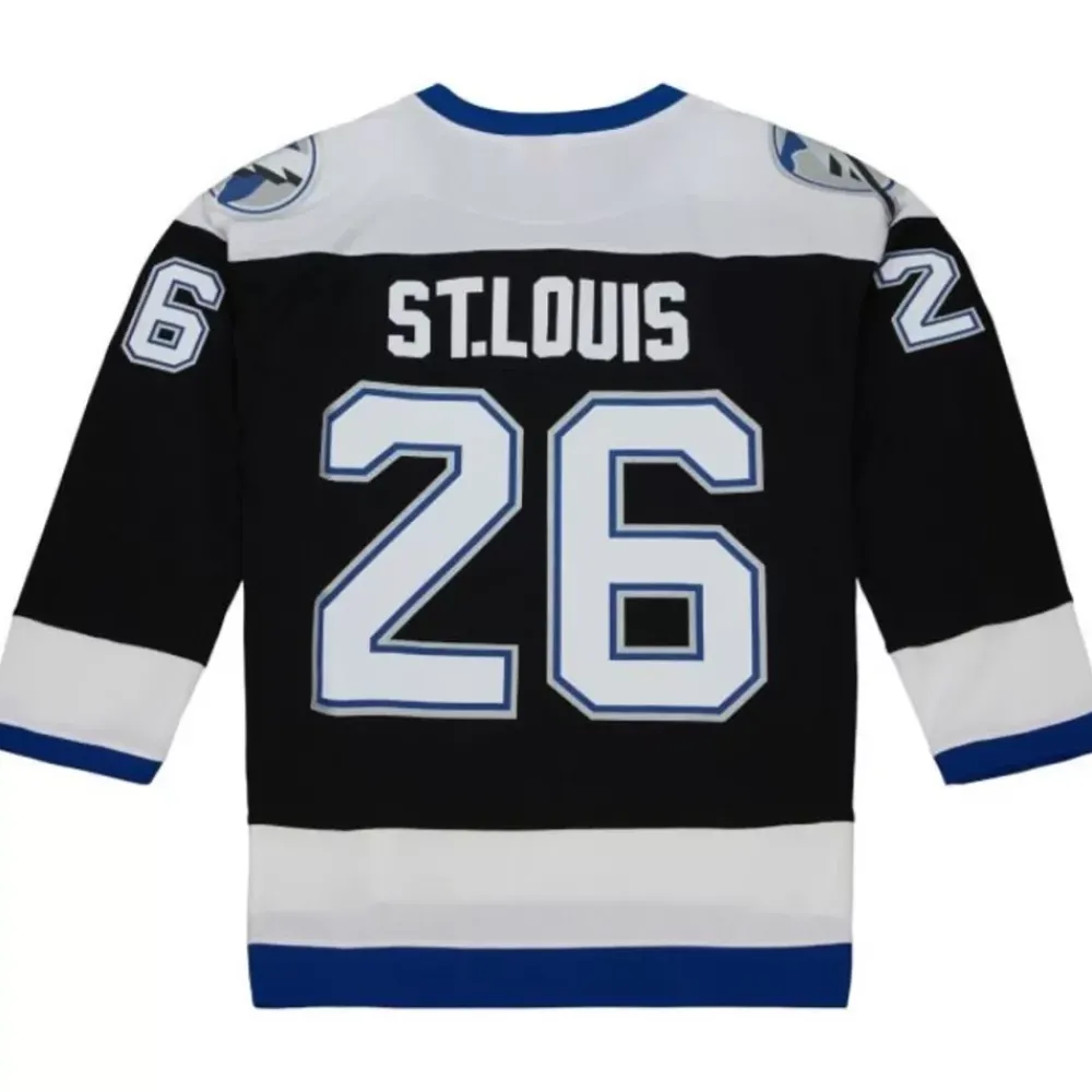 Jerseys Mitchell & Ness -Blue Line Martin St. Louis Tampa Bay Lightning Dark 2003 Jersey