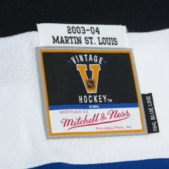 Jerseys Mitchell & Ness -Blue Line Martin St. Louis Tampa Bay Lightning Dark 2003 Jersey