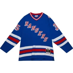 Jerseys Mitchell & Ness -Blue Line Mike Richter New York Rangers 1993 Jersey