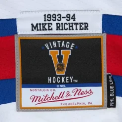 Jerseys Mitchell & Ness -Blue Line Mike Richter New York Rangers 1993 Jersey