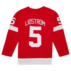 Jerseys Mitchell & Ness -Blue Line Nicklas Lidstrom Detroit Red Wings Dark 2001 Jersey