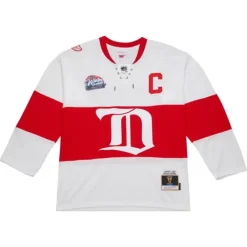 Jerseys Mitchell & Ness -Blue Line Nicklas Lidstrom Detroit Red Wings White 2008 Jersey