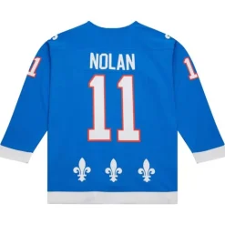Jerseys Mitchell & Ness -Blue Line Owen Nolan Quebec Nordiques Dark 1992 Jersey