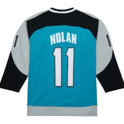 Jerseys Mitchell & Ness -Blue Line Owen Nolan San Jose Sharks Dark 1999 Jersey