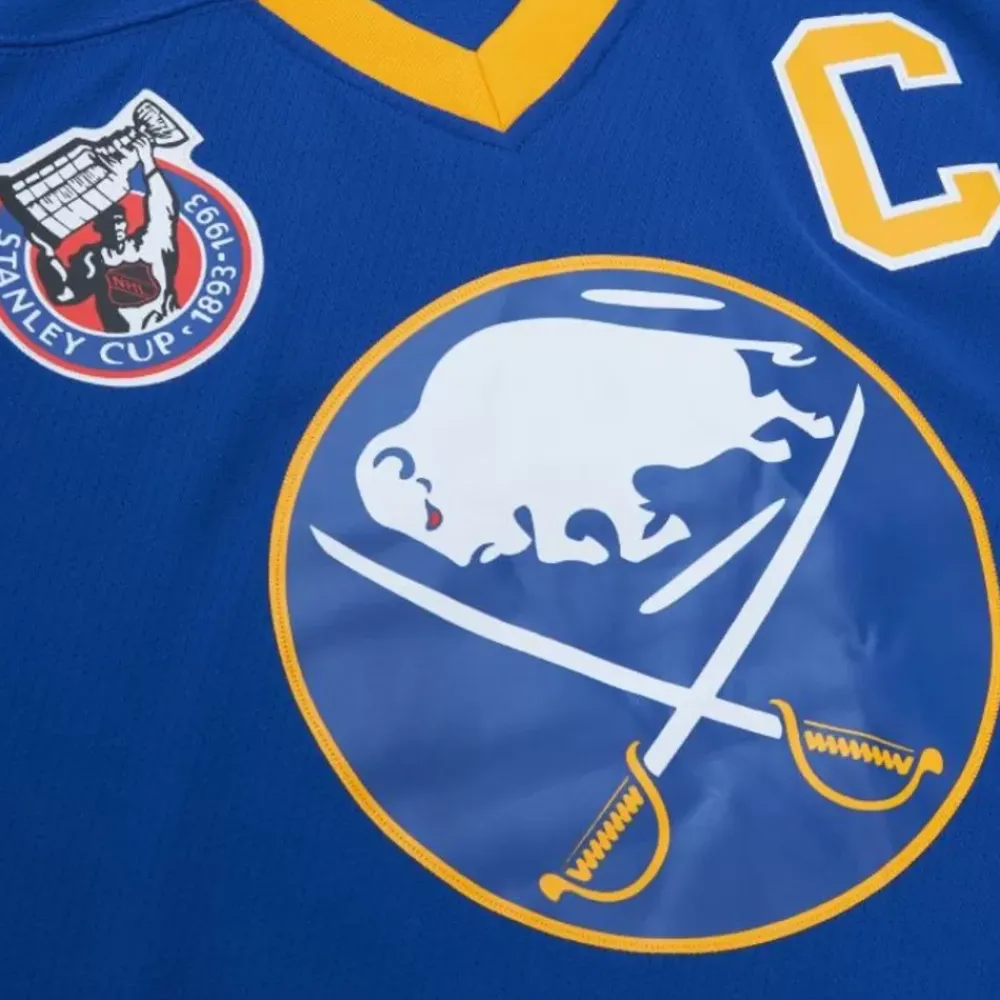 Jerseys Mitchell & Ness -Blue Line Pat Lafontaine Buffalo Sabres Dark 1992 Jersey