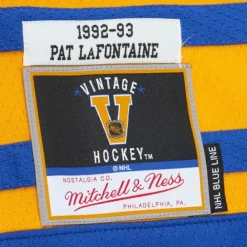 Jerseys Mitchell & Ness -Blue Line Pat Lafontaine Buffalo Sabres Dark 1992 Jersey