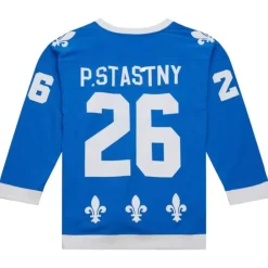 Jerseys Mitchell & Ness -Blue Line Peter Stastny Quebec Nordiques Dark 1980 Jersey