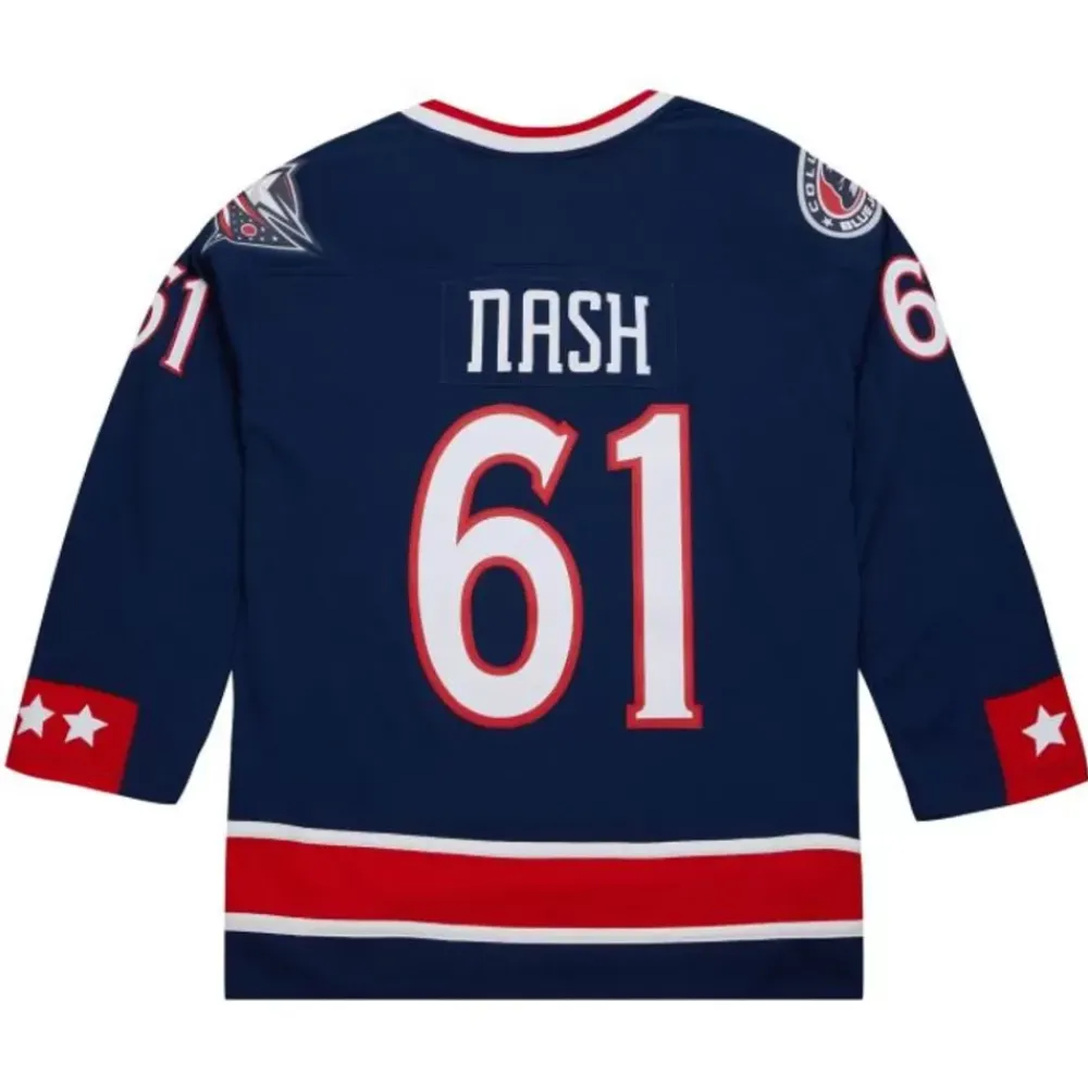 Jerseys Mitchell & Ness -Blue Line Rick Nash Columbus Blue Jackets Dark 2003 Jersey